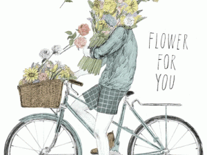 Flores para você