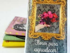 Caderninho Vintage Flores pra Agradecer
