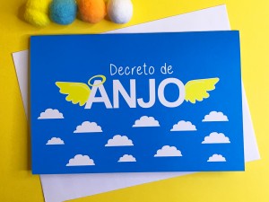 Cartão Decreto de Anjo